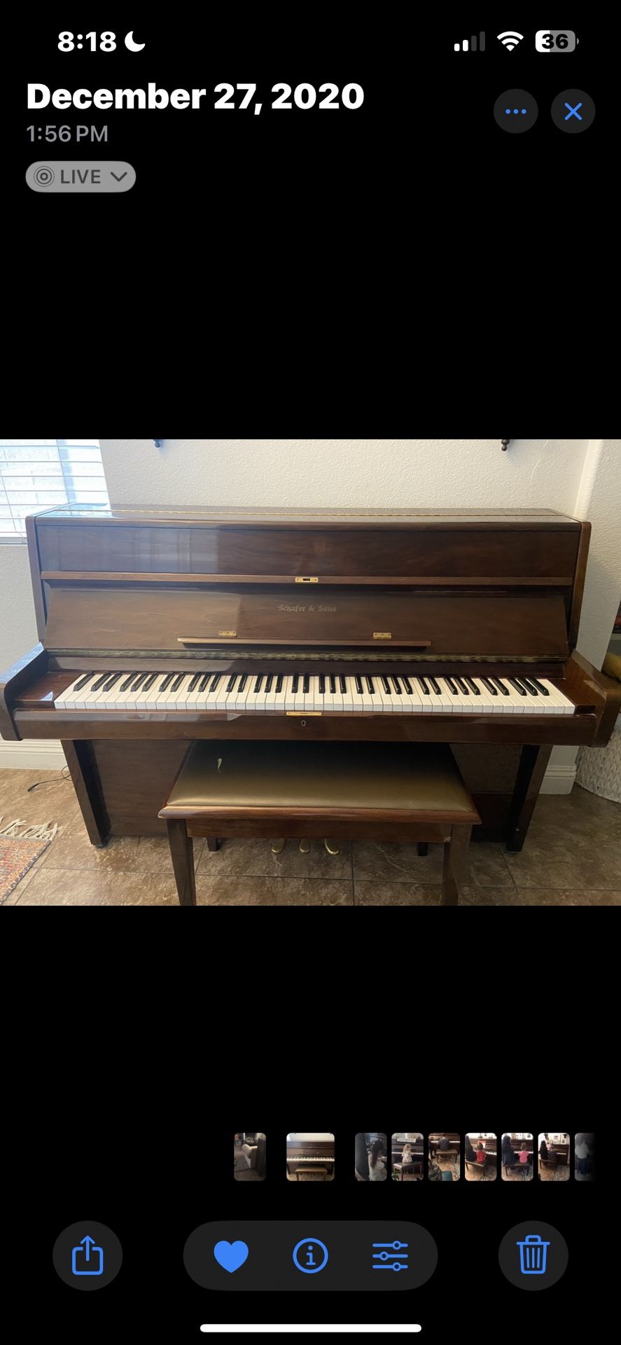 Schafer & Sons Piano