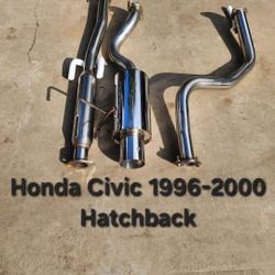 Honda Civic 3D 96-00 Catback Exhaust System 