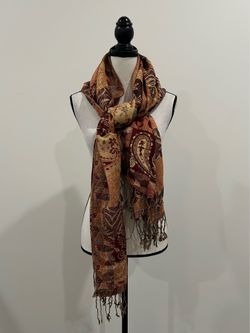 Fall Fringed Pashmina