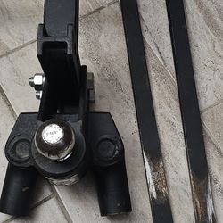 Travel Trailer Hitch With Sway Bars