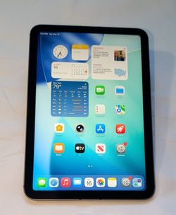 VERY NICE APPLE iPad MINI 6 64GB WIFI PLUS CELLULAR UNLOCKED  iOS26
