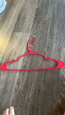 Red hanger