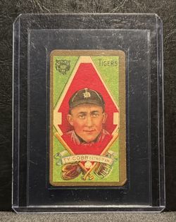 Ty Cobb 1911 Aged Reprint (Piedmont Misprint)