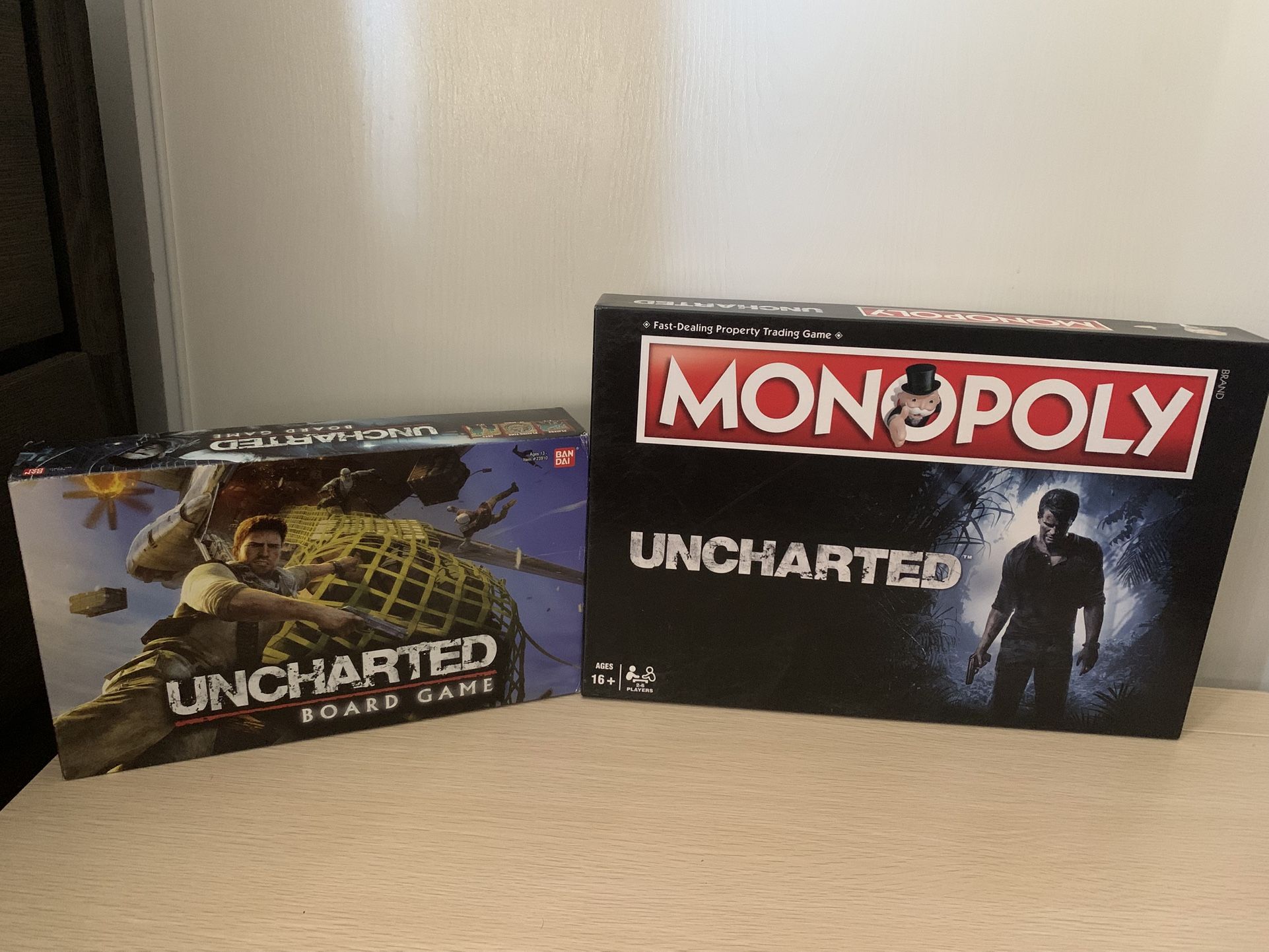 Uncharted video game board game monopoly rare