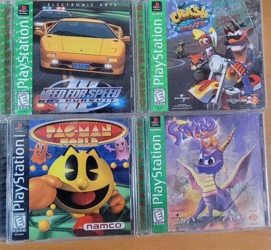 Xbox Ps1 Ps2 Games