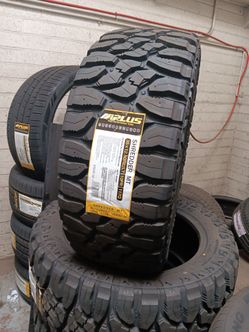New set of tires aplus mud terrain 35 1250 22 lt