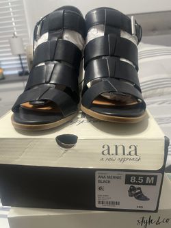 High Heel Sandals (Black)