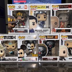 Multiple Funkos For Sale