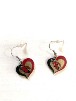ARIZONA CARDINALS EARRINGS / BRAND NEW