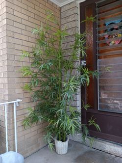6 ft Artificial green foliage Bamboo