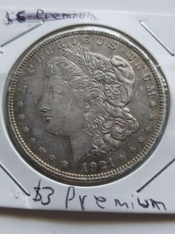 1921 morgan silver dollar