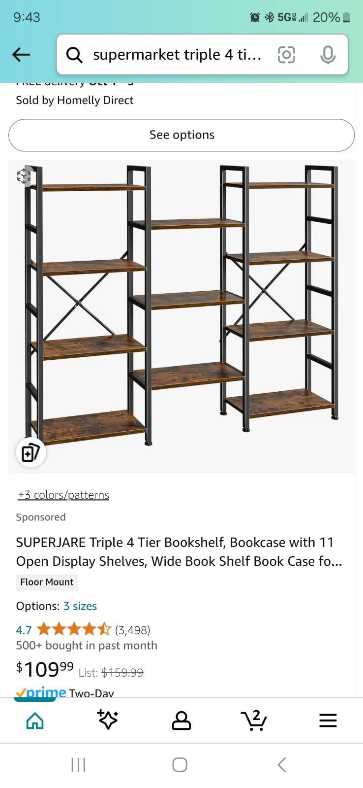 Shelves