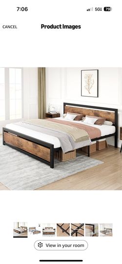 Full size bed