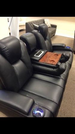 Amazing theater,reclining sofa!! Free delivery