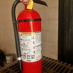 New Fire Extinguishers