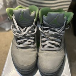 Jordan 5 “Green Bean “ size 12