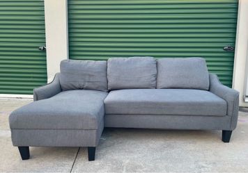Ashley Furniture Gray Sectional 83x53x35 back