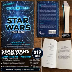 Star Wars Psychology: Dark Side of the Mind – Travis Langley – $12 OBO