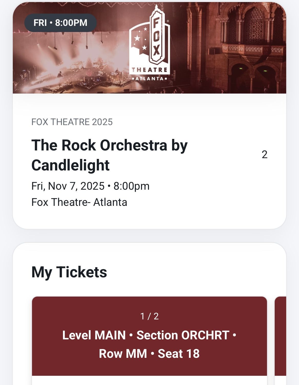 The Rock Orchestra By Candlelight