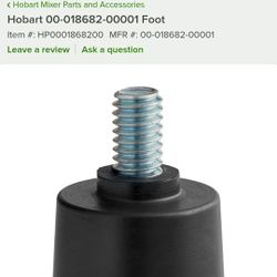 Foot For A Meat Slicer Or Stand Mixer (8 Available)