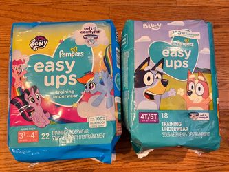 New unopened Pampers Easy Ups Training Underwear Bundle