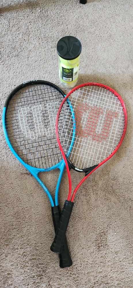 Tennis Rackets & Balls