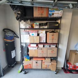 5- Shelf Metal Storage Rack