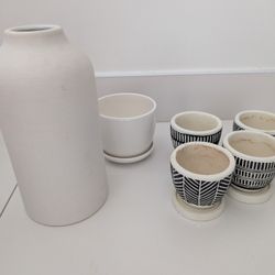 Vase & Planter Bundle — 6 Pieces