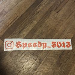 ig tag decals / stickers 