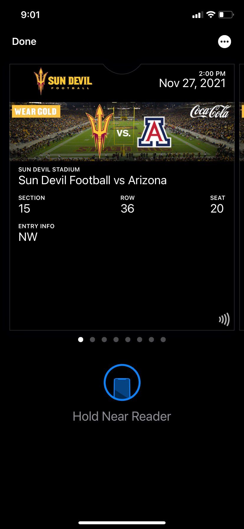 Arizona State Sun Devils Football, Territorial Cup 