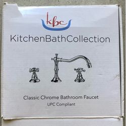 KitchenBathCollection Classic Chrome Bathroom Faucet