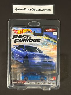 Hot Wheels Premium - Fast & Furious - Fast Superstars #1/5 - Nissan Skyline GT-R GTR (BNR34) (GRL84)
