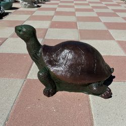 New Turtle Made Out Of Cement Perfect Gift 