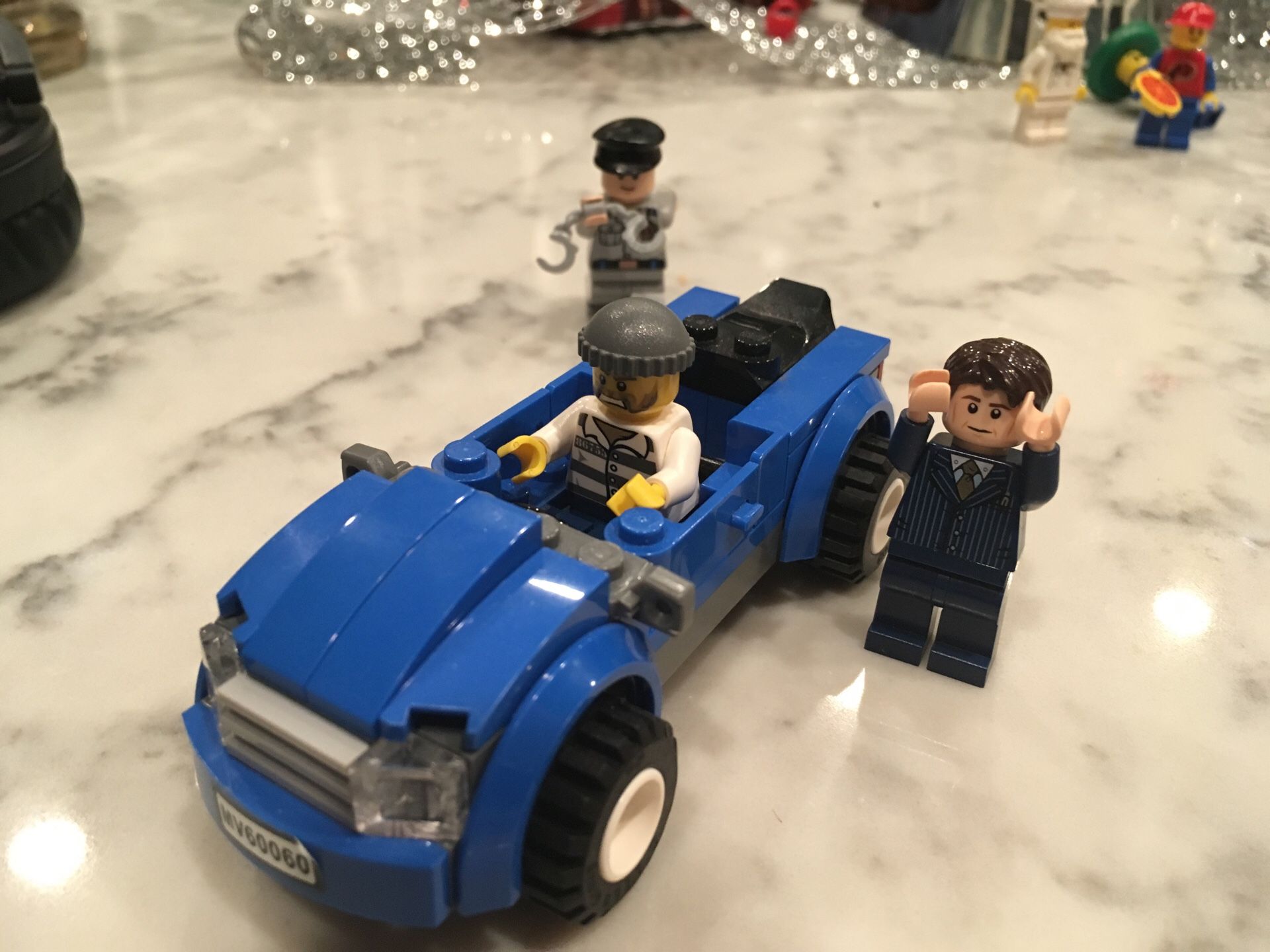 LEGO highway heist