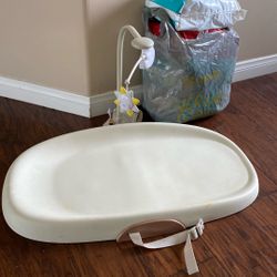 Baby Skip Hop Changing Station And Newborn Diapers 