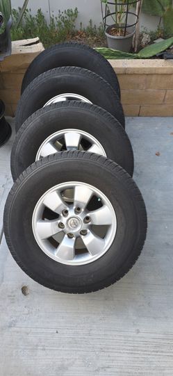 Toyota Alloy Wheels with Tires