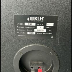 KLH Floor Speakers 