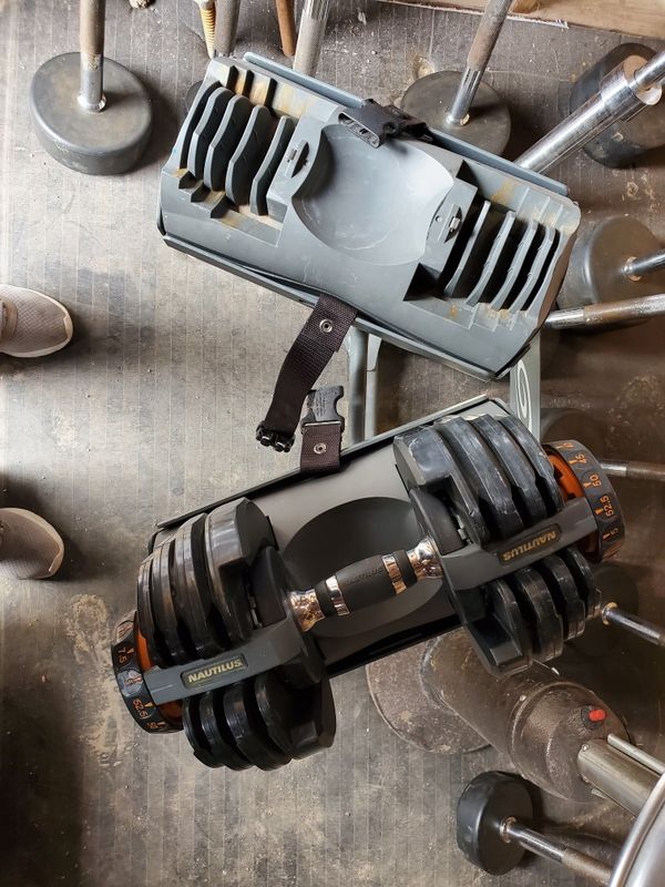 Nautilus adjustable dumbbell for Sale in Tucson, AZ OfferUp