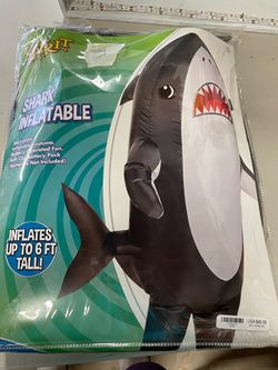 Spirit Halloween Inflatable Shark Costume s/m