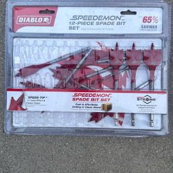 Diablo 11 Piece Spade Bit Set