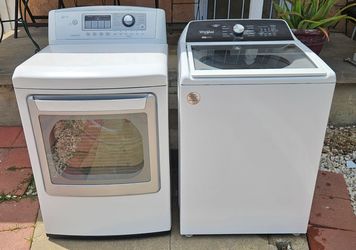 Washer and dryer 2 yrs old free delivery GREAT condition