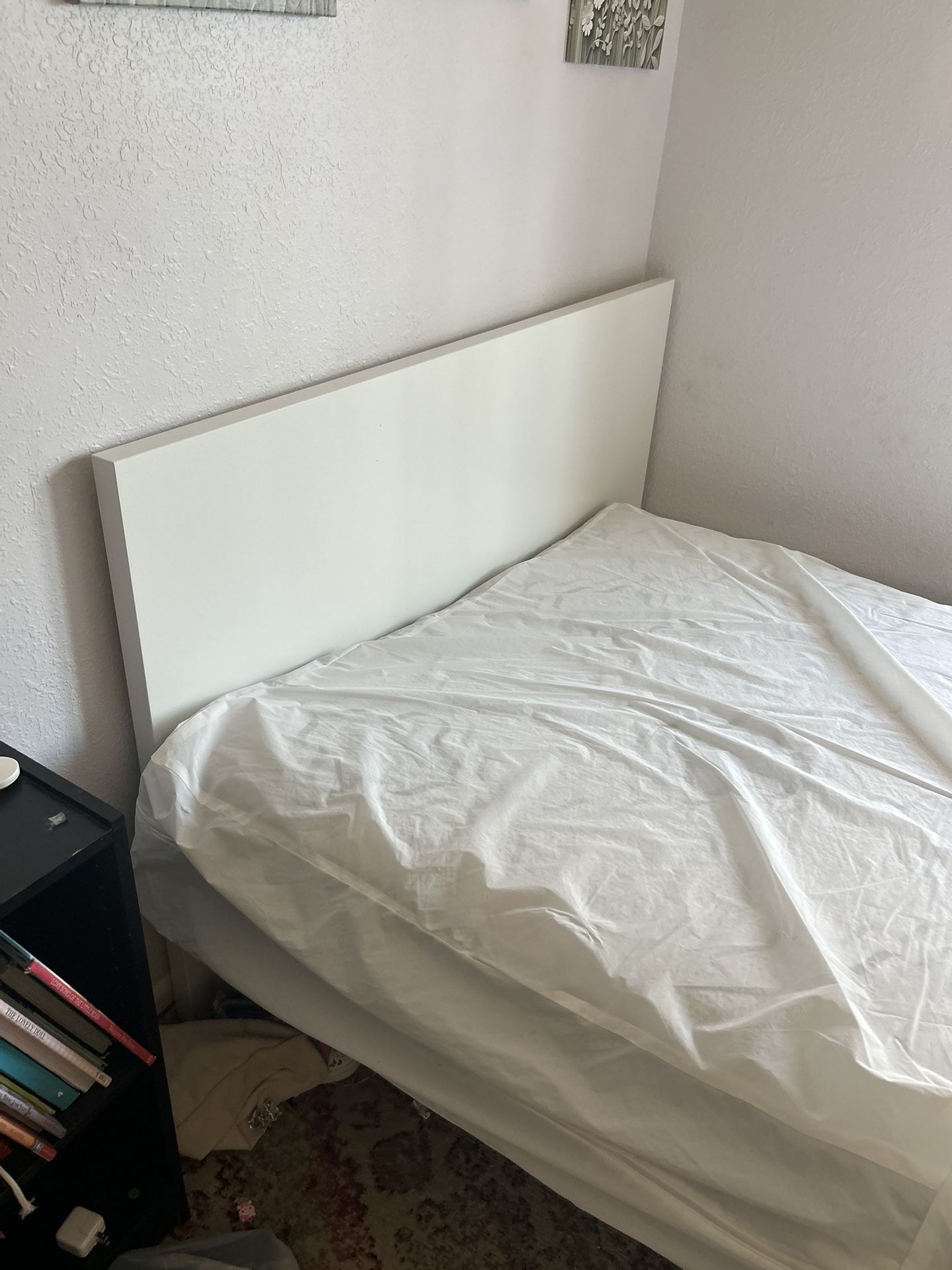 Queen Sized Bed And Mattress.