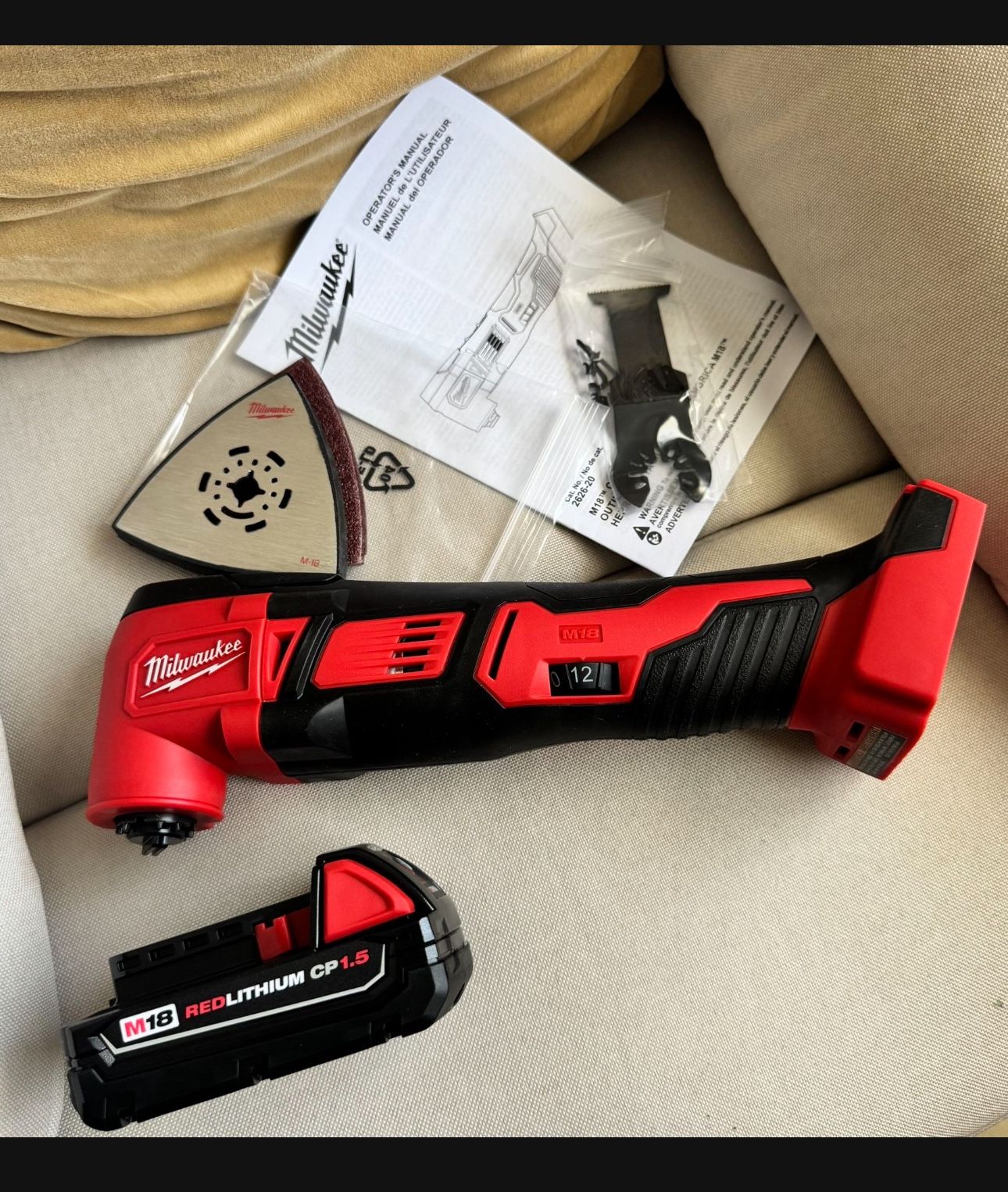 🔥 New Milwaukee Multi-tool + M18 Battery