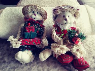 Christmas dolls