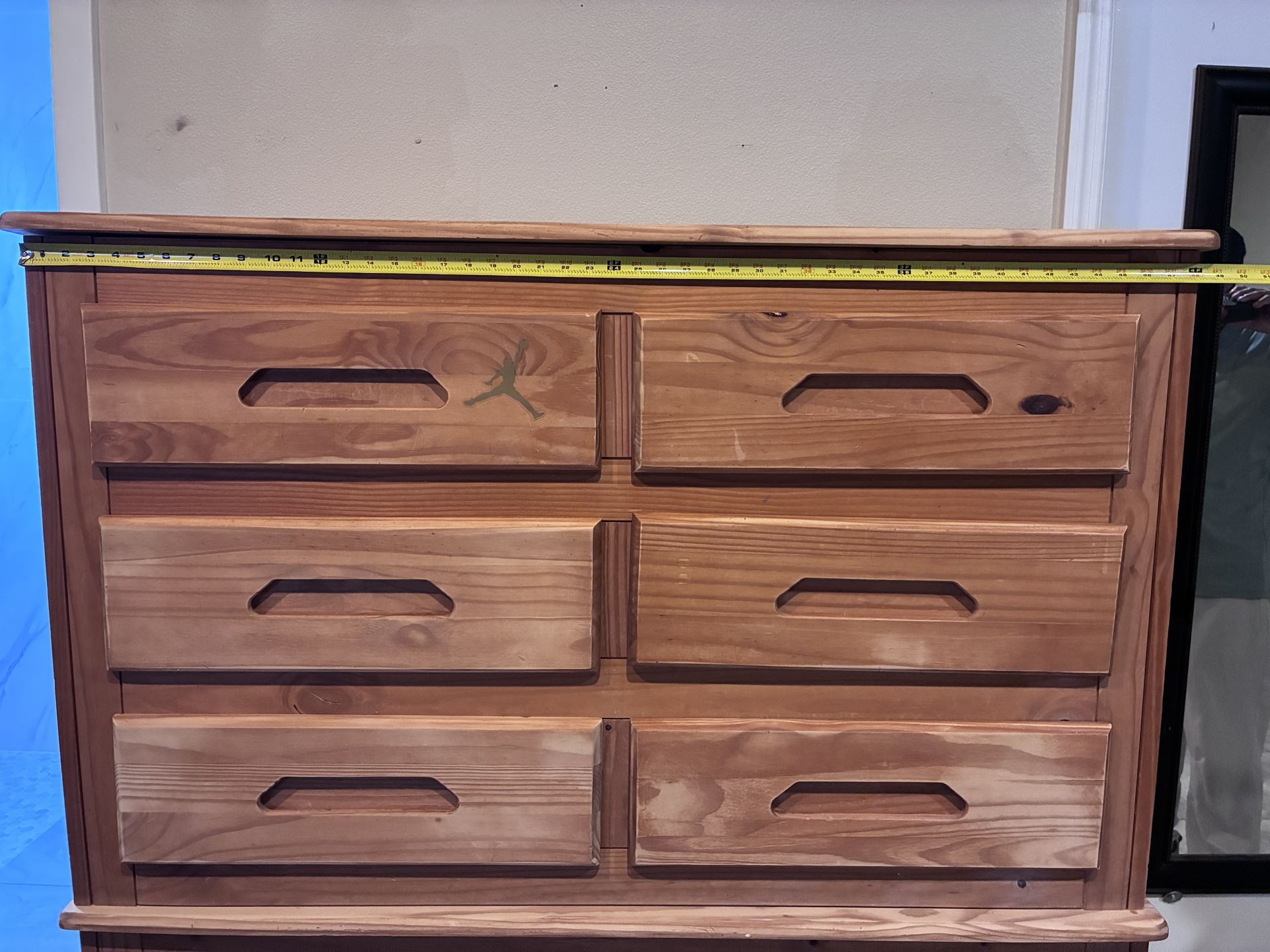 6 Draw Wood Cabinets (solid Wood)