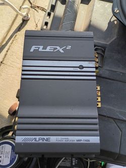 Alpine amplifier audio system