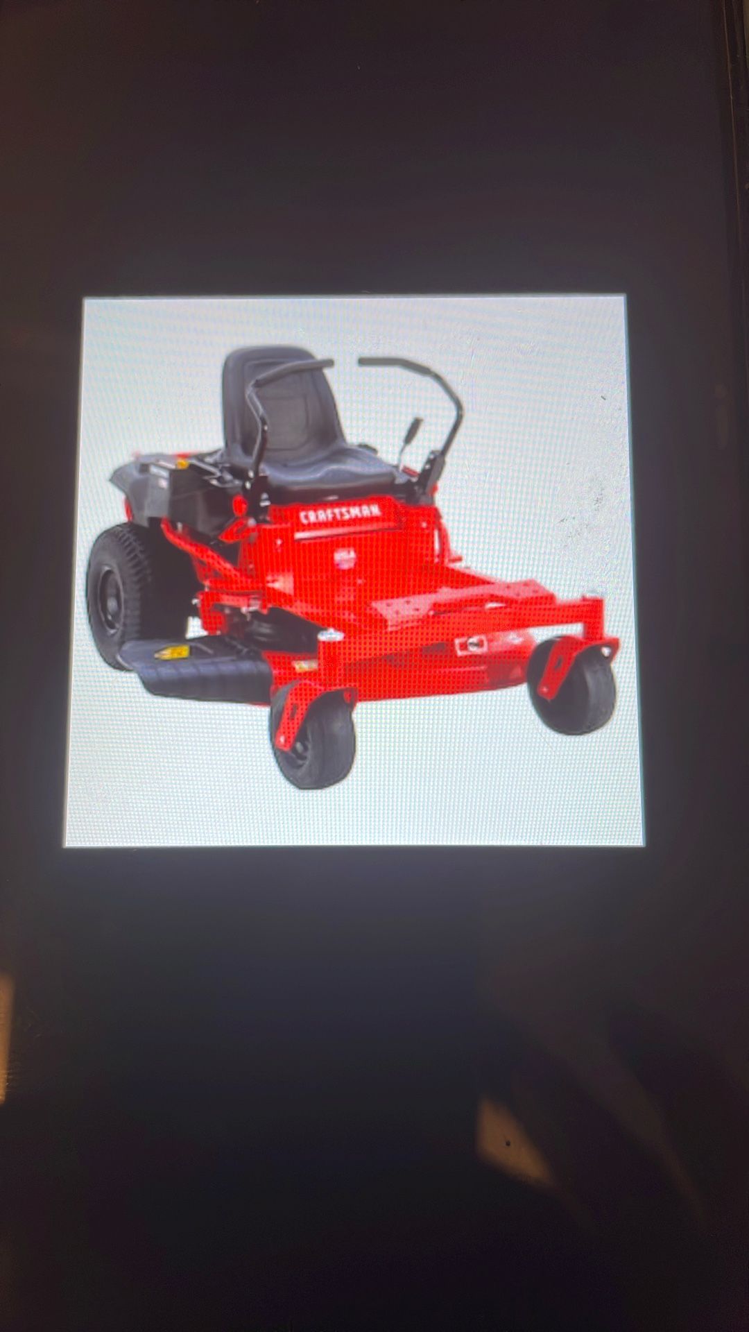 Zero turn lawnmower