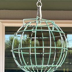 Hanging Floral Globe