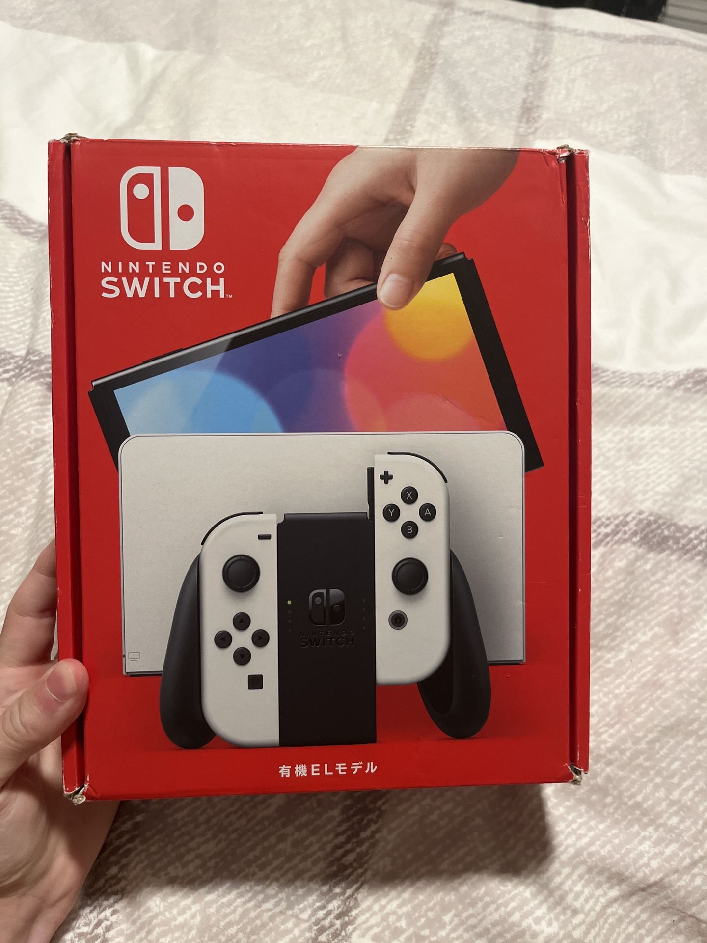 Nintendo Switch OLED - White Joy-Con - Japanese Edition (Unused, Region-Free)