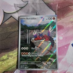 Pokemon SEALED Koraidon SVP 014 Scarlet & Violet Black Star Promo Holofoil!!